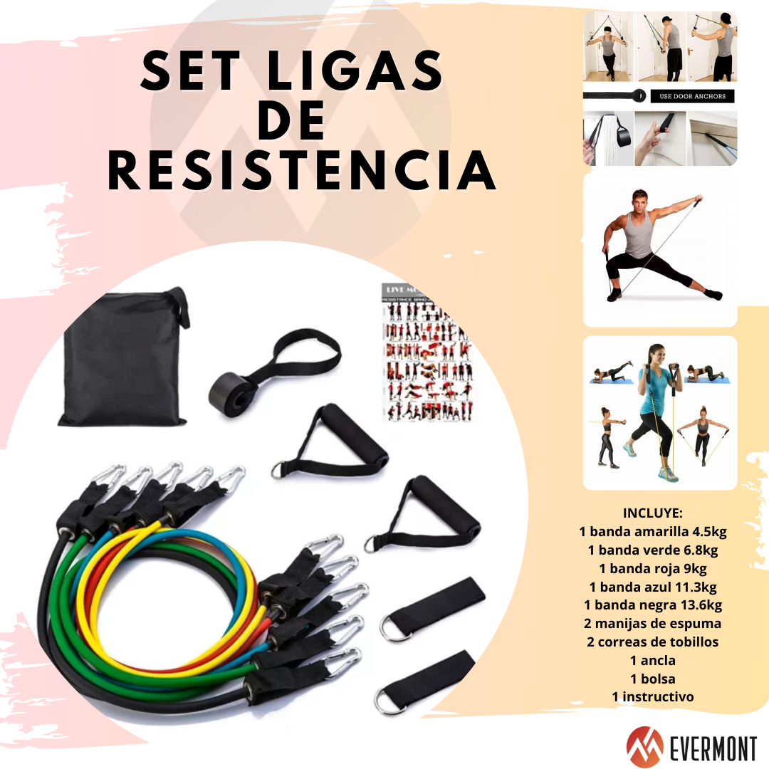 SET DE BANDA DE RESISTENCIA